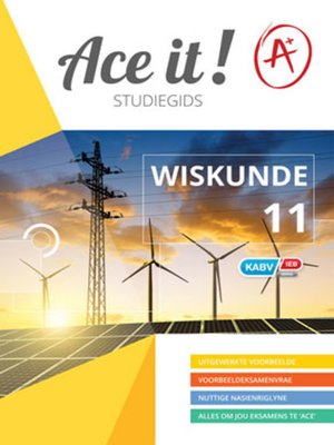 cover image of Ace It! Wiskunde Graad 11